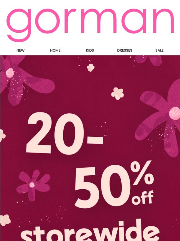Storewide Sale Starts NOW! 💫