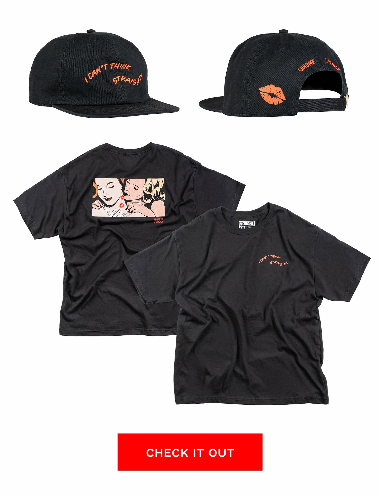 The Pride Hat and Tee that have been added to the Pride Collection
