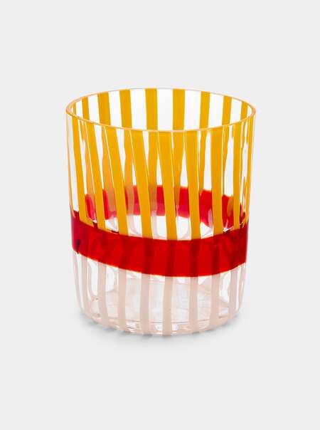 Bora Hand-Blown Murano Glass Tumbler (15oz/440ml)