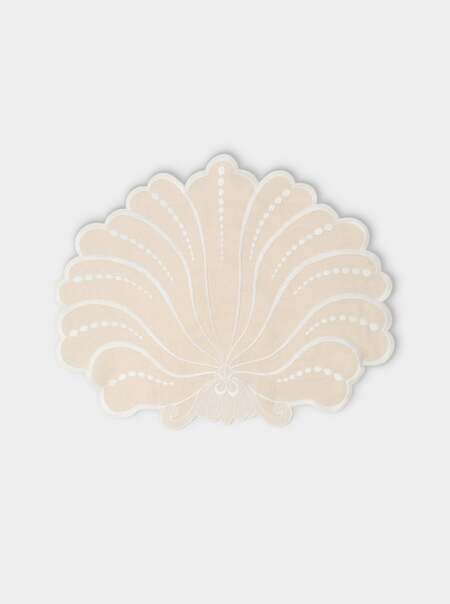 Venere Embroidered Linen Placemats (Set of 4)
