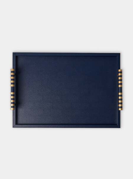 Saturno Leather Tray (22.5in/57.5cm)