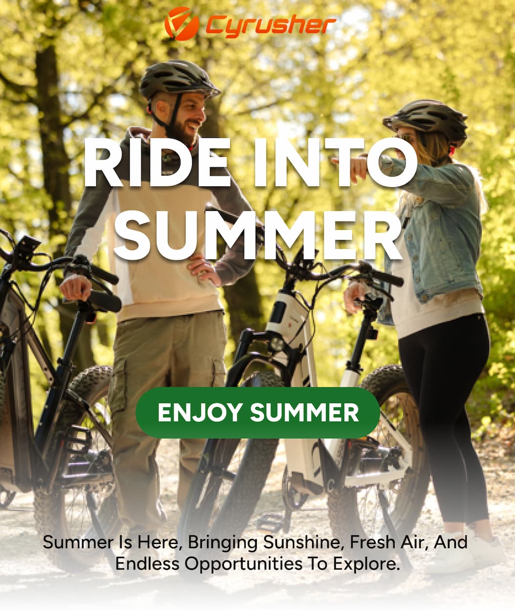 summer is here, bringing sunshine, fresh air, and endless opportunities to explore.