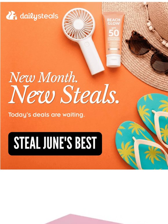 Today's steals just landed