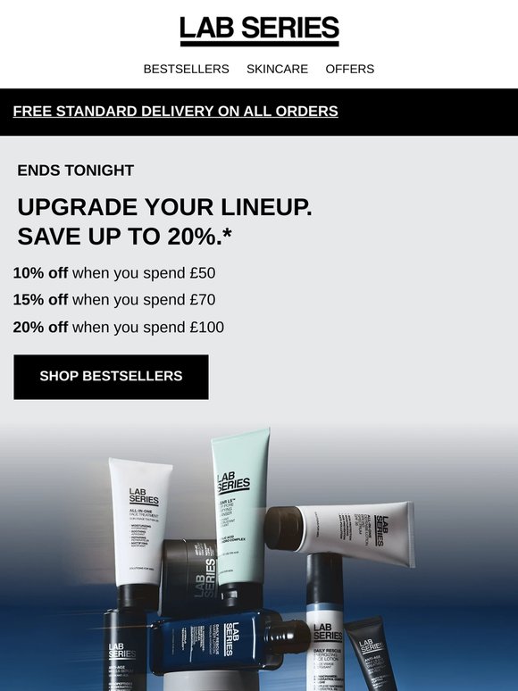 Ends tonight | Up to 20% off