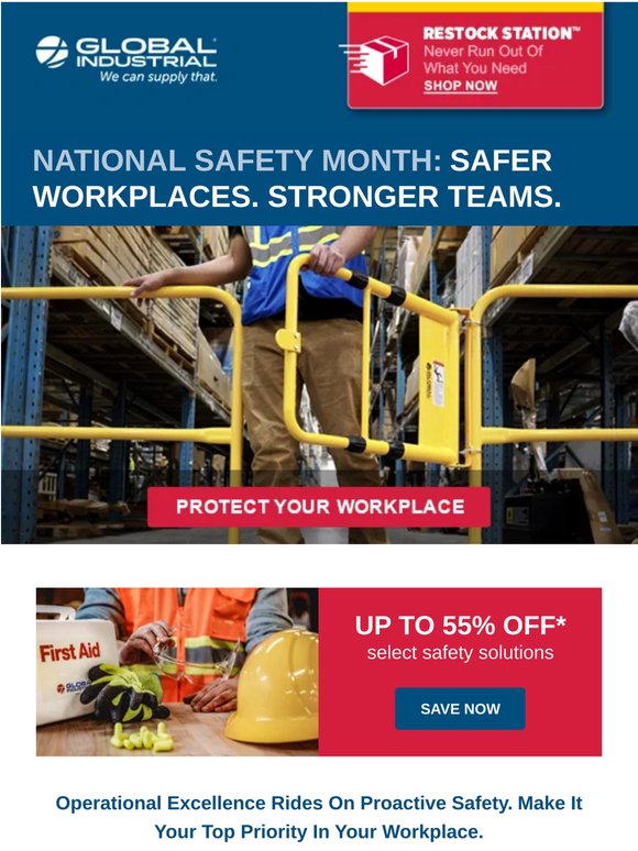 National Safety Month Starts With Workplace Safety