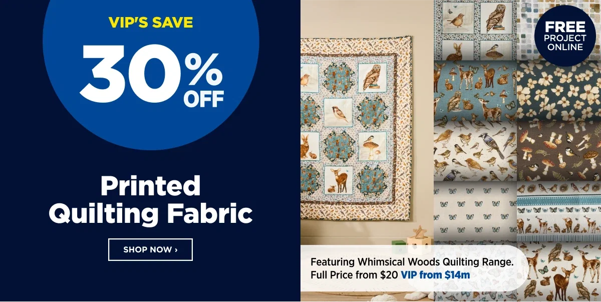 Printed Quilting Fabric