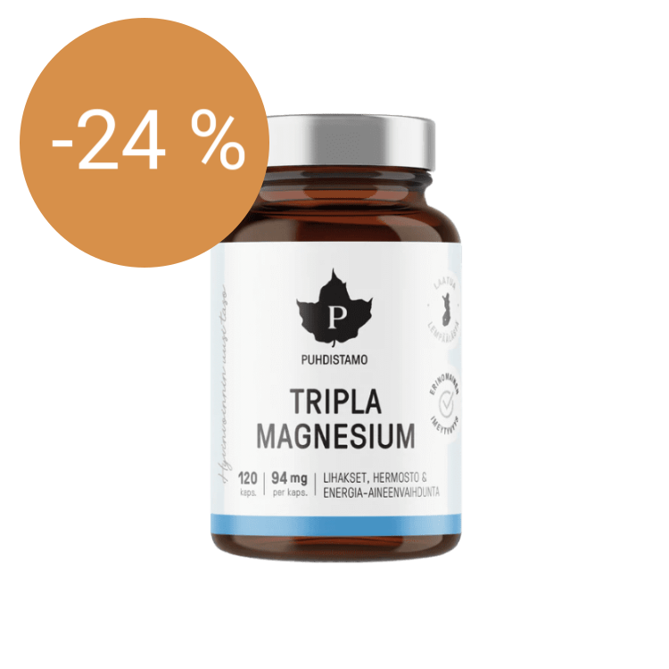 Image of Puhdistamo Tripla magnesium, 120 kaps