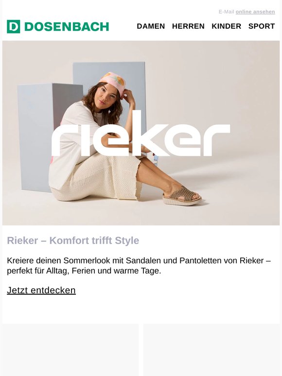 Sommer-Komfort von Rieker! ☀️