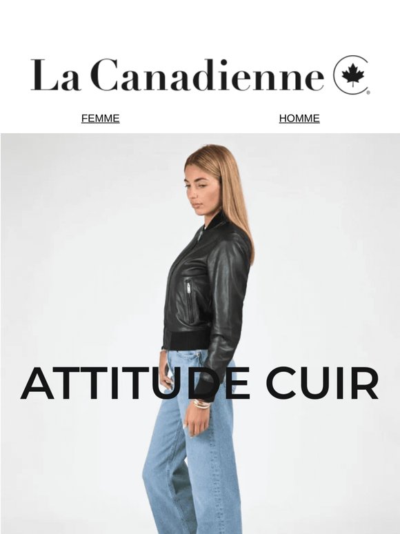 Attitude cuir
