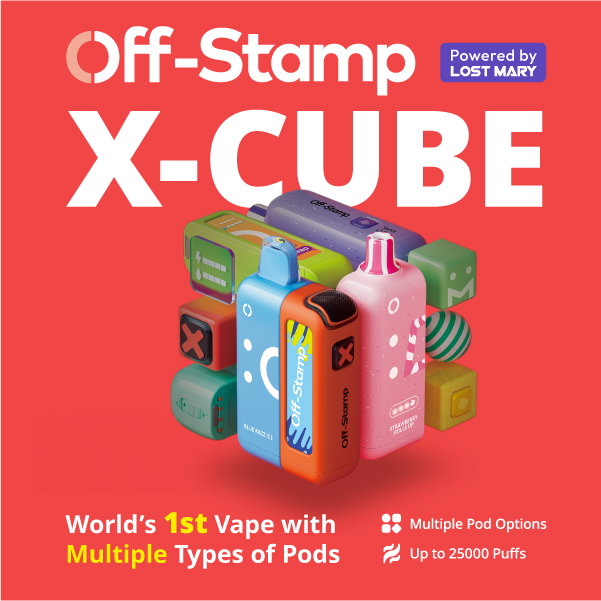Off Stamp X- Cube 25K Puff Disposable