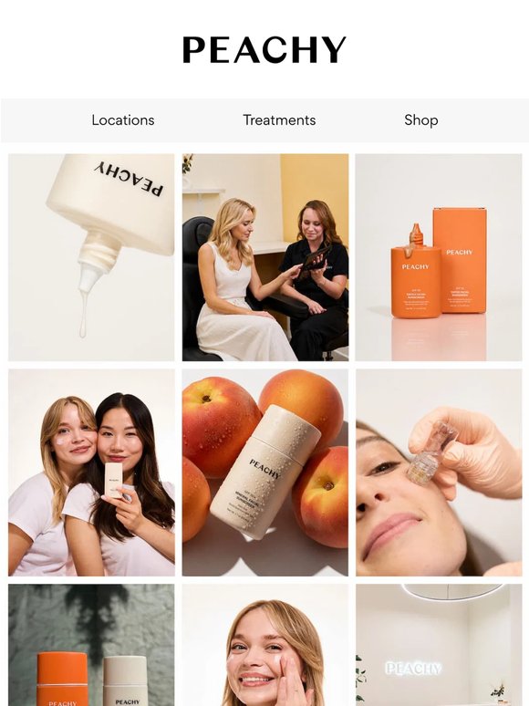 Get Summer ready with Peachy 🍑