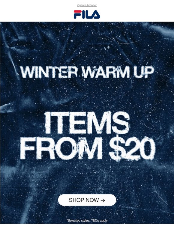 Warm Up Your Wardrobe: Items From $20