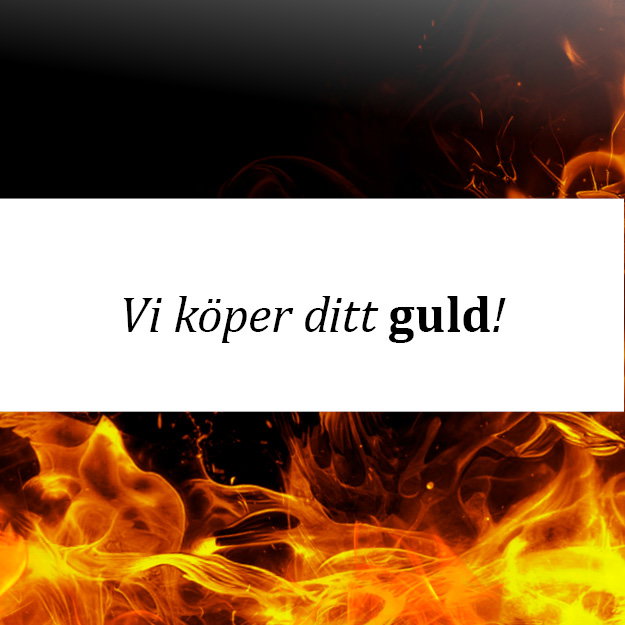 Vi köper ditt guld!