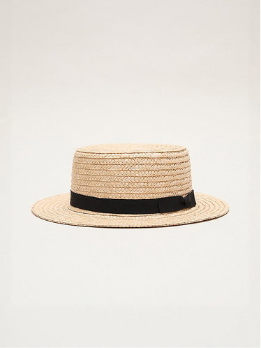 Casual Straw Boater
