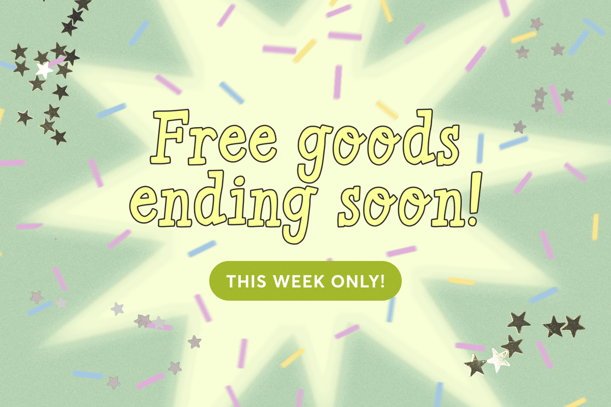 Free goods ending soon