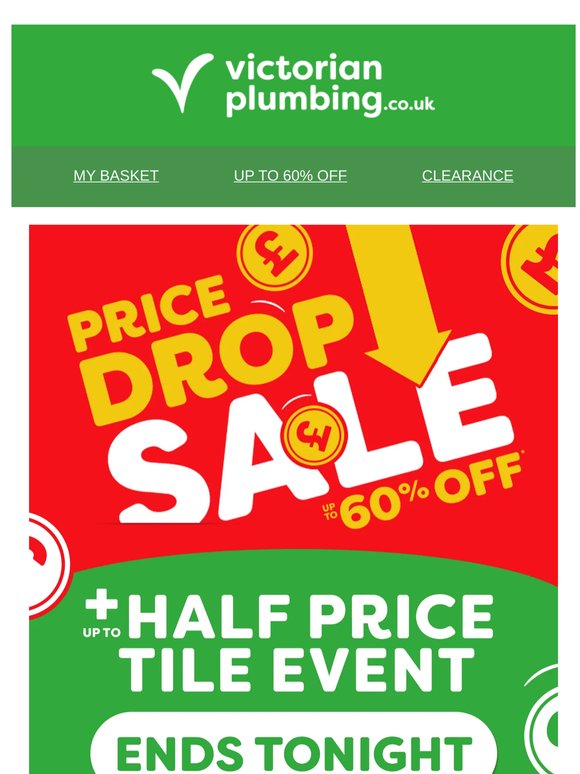 OUR PRICE DROP SALE ENDS TONIGHT! SHOP NOW!