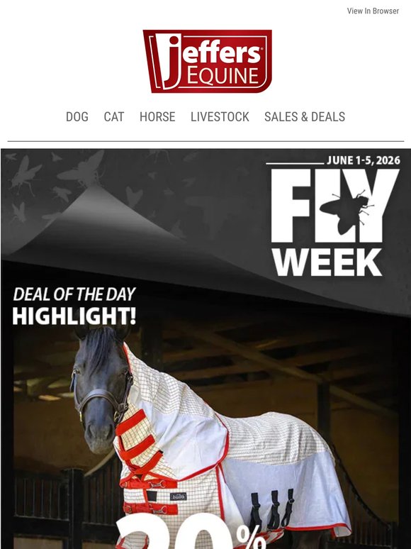 🔥 Day 2, 20% OFF on Fly Sheets!  🐎