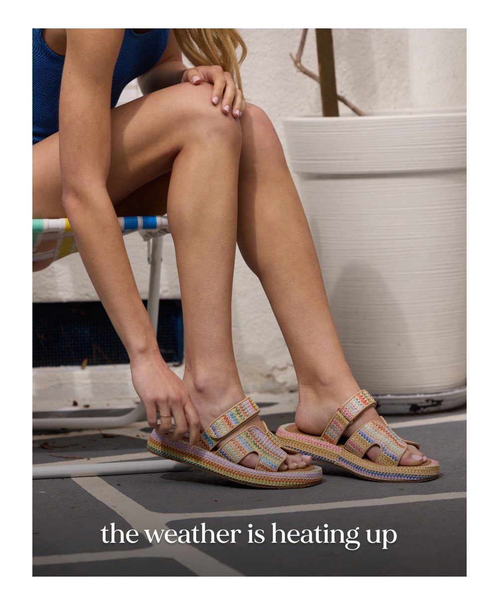 the weather is heating up