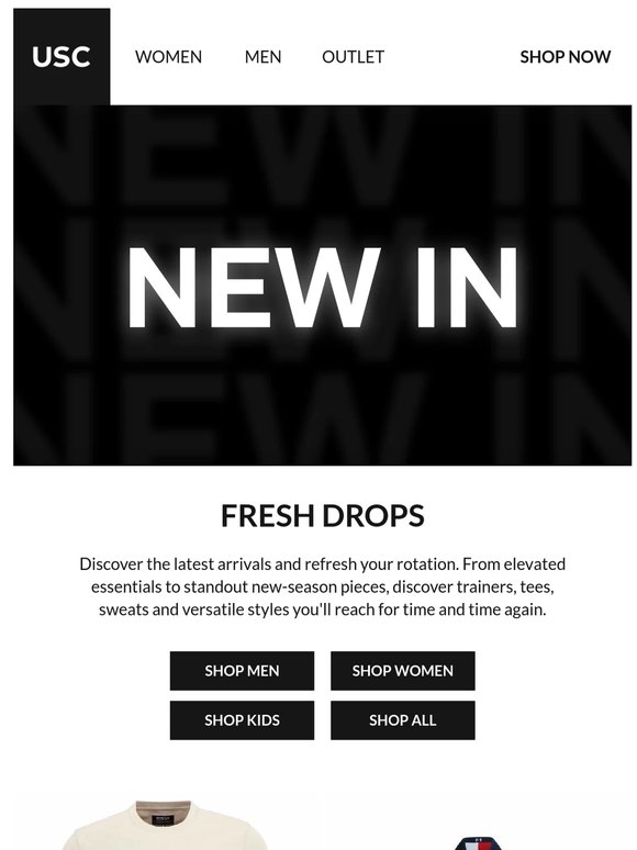 The latest styles