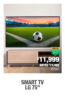 Smart TV LG 75"