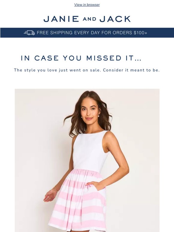 A style you love just went on sale…