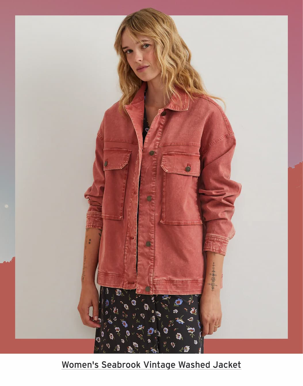 Women's Seabrook Vintage Washed Jacket