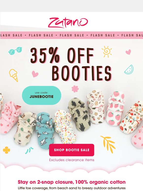 35% off = bootie stock-up time ⏰