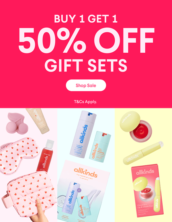 Shop buy 1 get 1 50% off