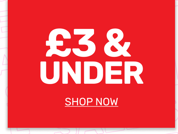 £3 & Under