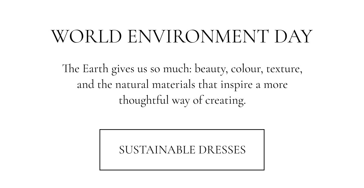 The Earth gives us so much: beauty, colour, texture, and the natural materials that inspire a more thoughtful way of creating