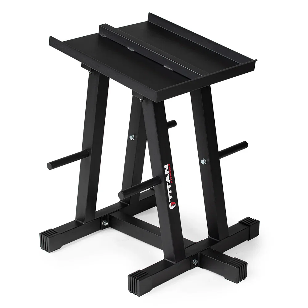 Image of Dumbbell Stand and Plate Tree