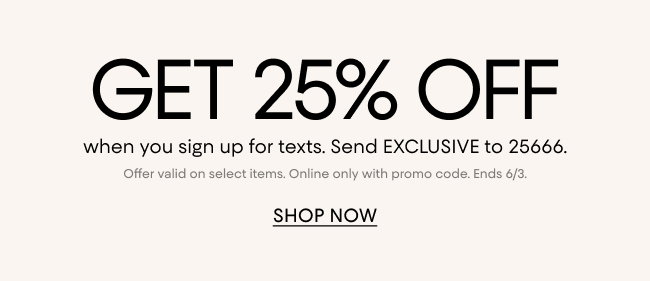 Get 25% Off