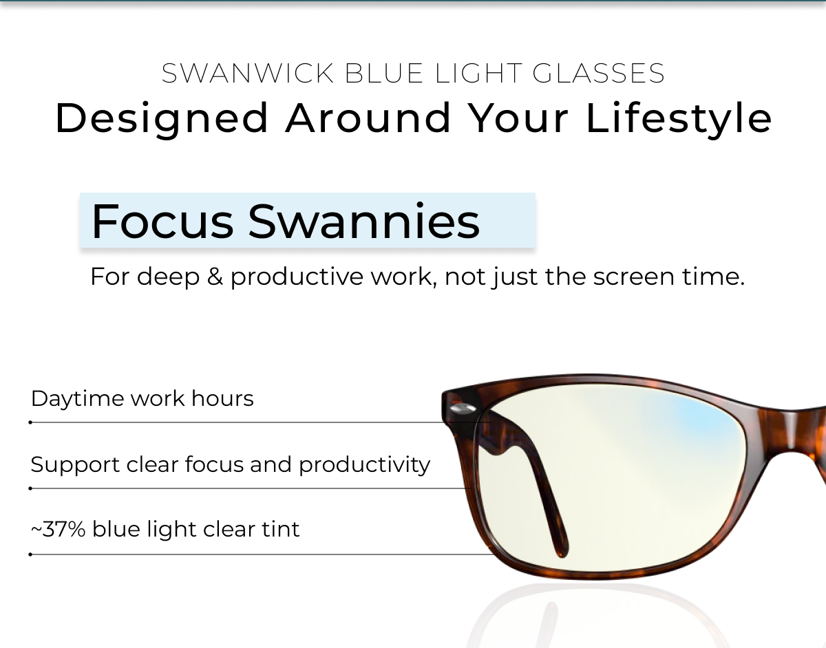Focus Swannies best for daytime work hours. 
