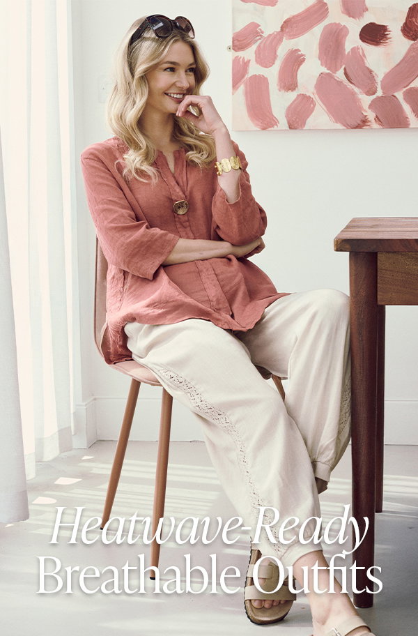 Heatwave-Ready Breathable Outfits | Shop Now