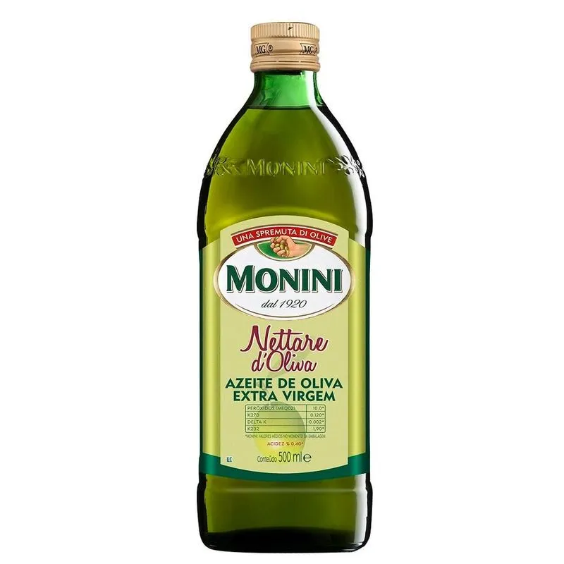 Azeite de Oliva MONINI Extra Virgem Néctar de Oliva 500ml