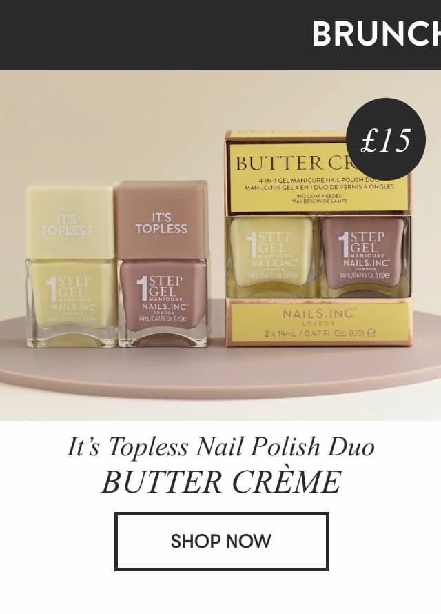 Butter Creme nail polish duo