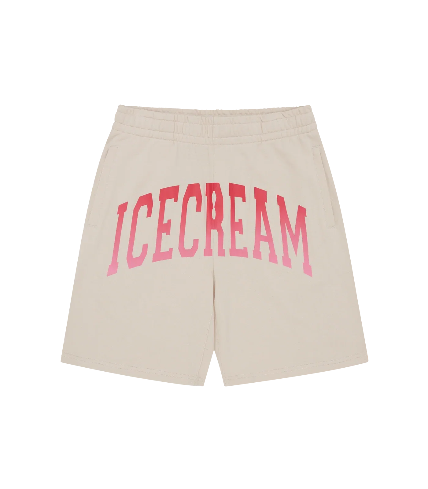 Image of GRADIENT SHORTS - ECRU