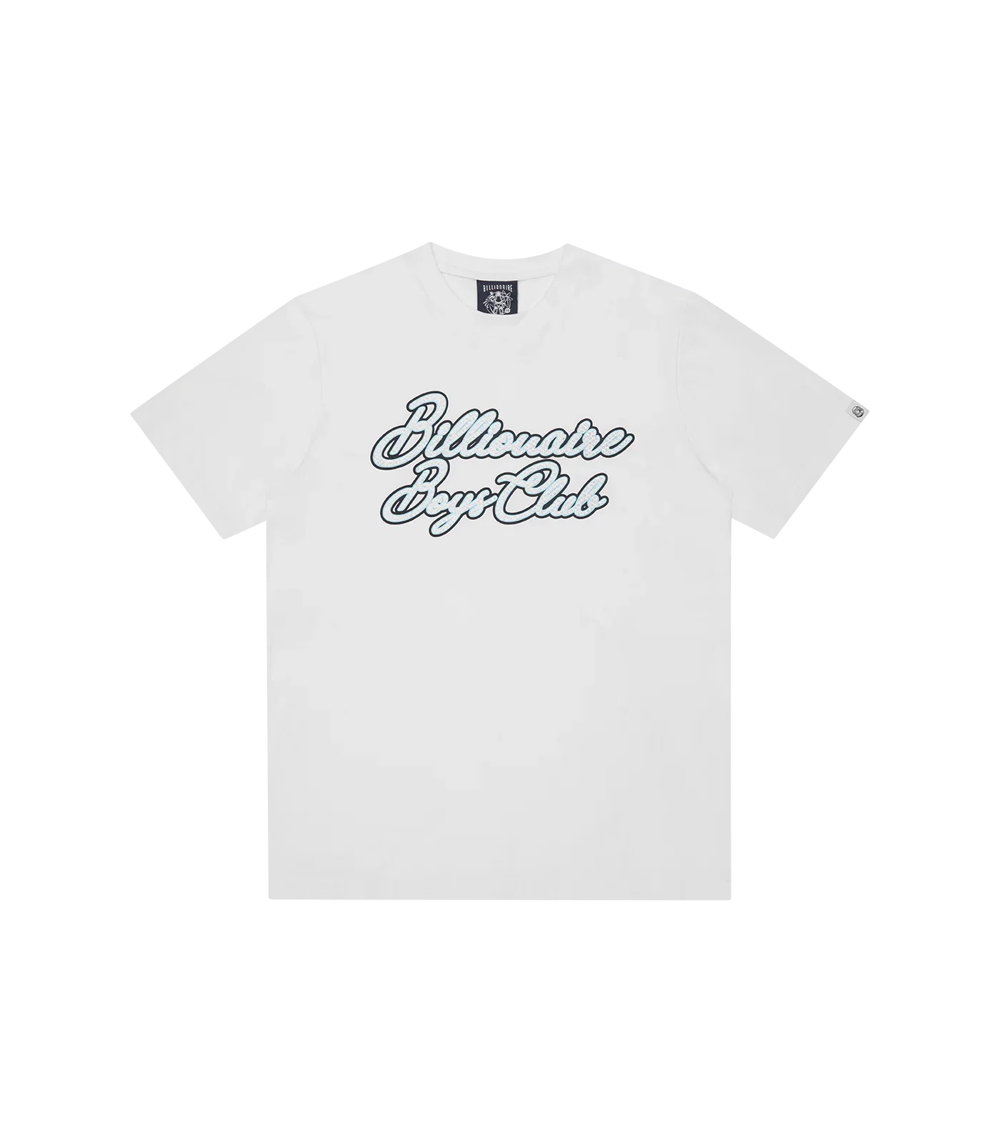Image of DIAMOND SCRIPT LOGO T-SHIRT - WHITE
