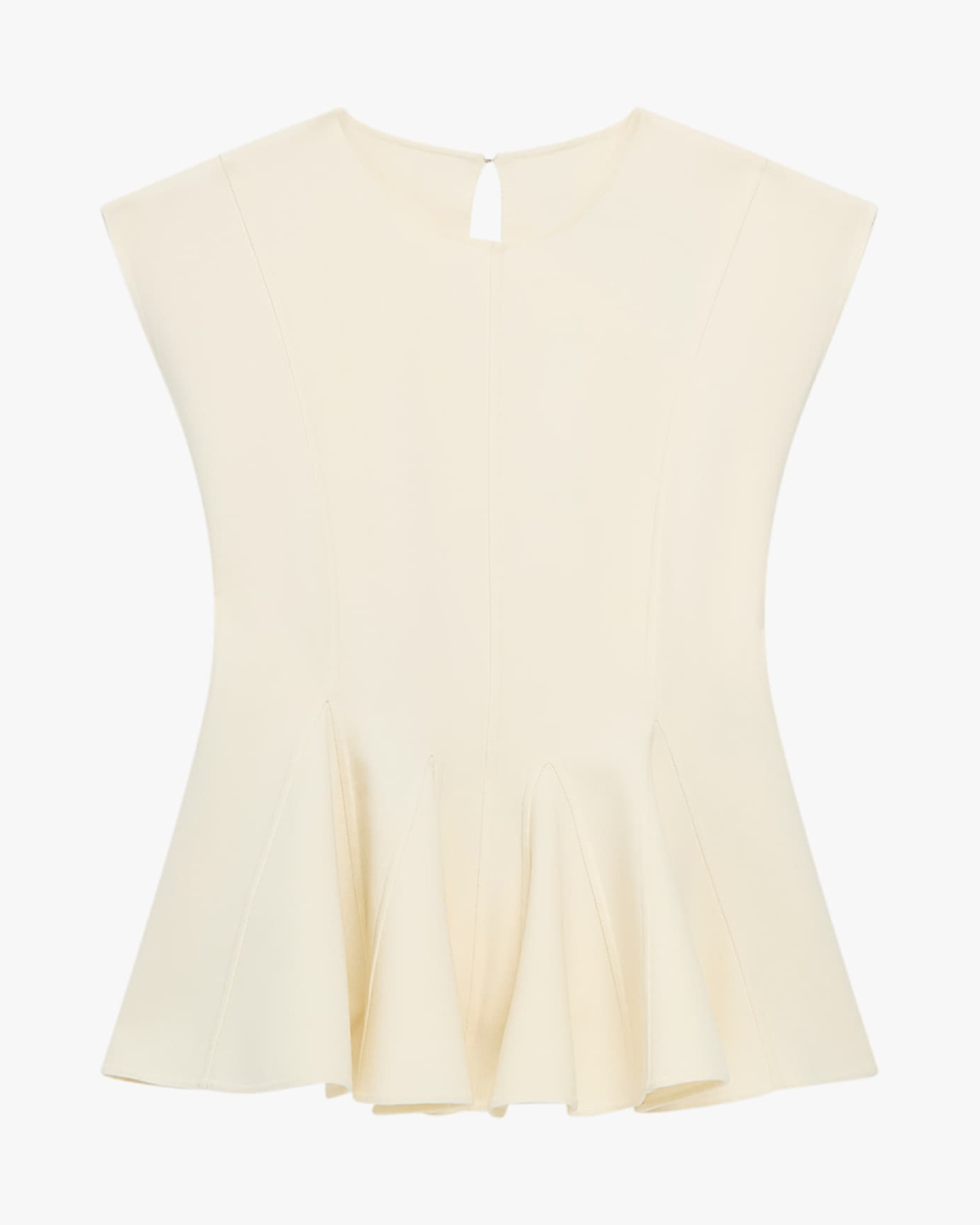 Double Face Godet Top
