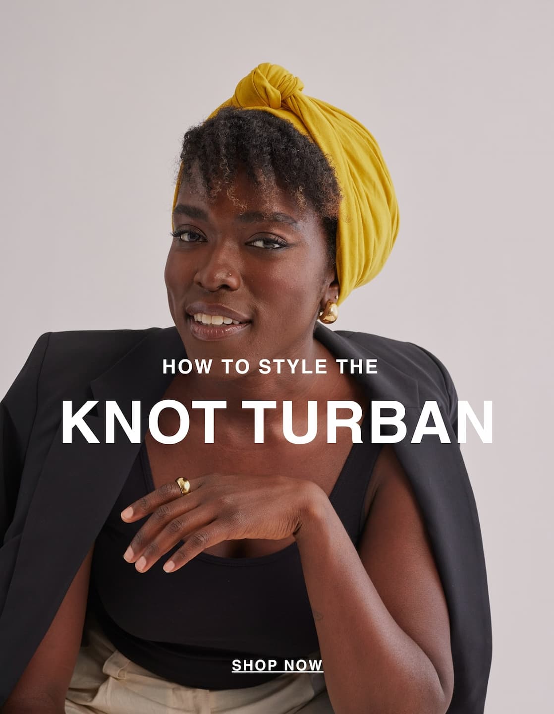 How to Style The Knot Turban