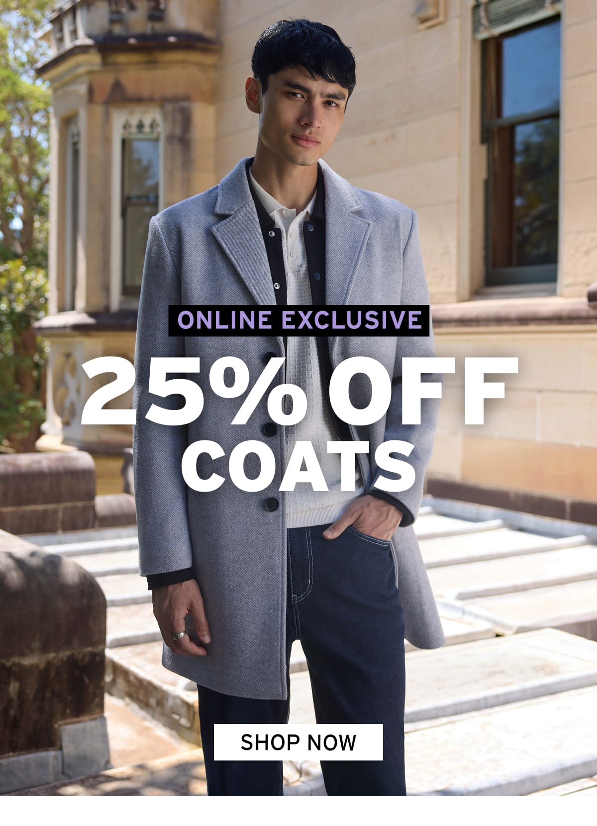 Shop 25% Off Coats