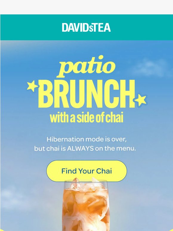Your chai of choice