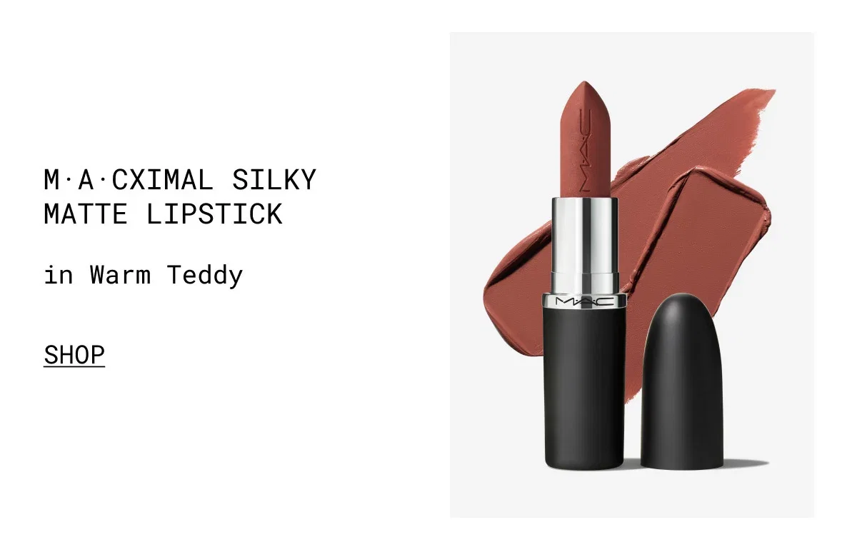M·A·CXIMAL SILKY MATTE LIPSTICK | in Warm Teddy | SHOP
