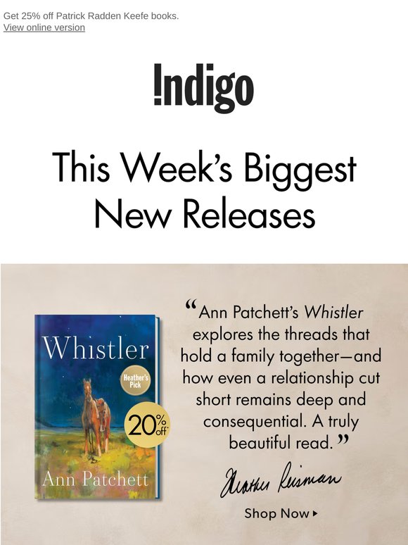 Our favourite new releases this week