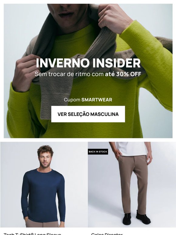 Camadas inteligentes com até 30% OFF