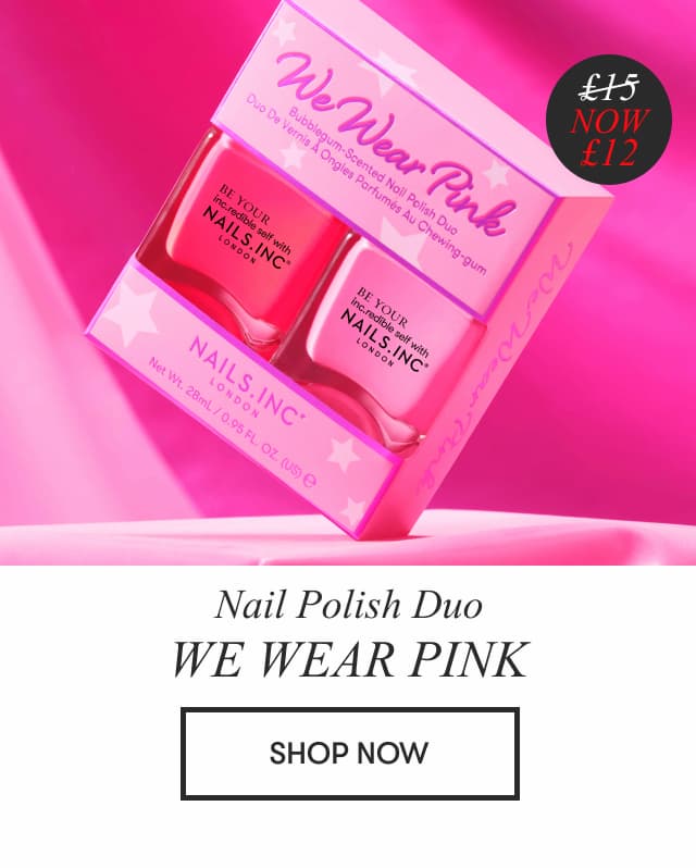 We Wear Pink nail polish duo