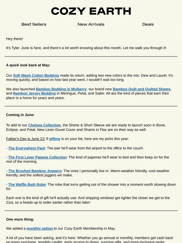 From the Founder: June is Here! 👀