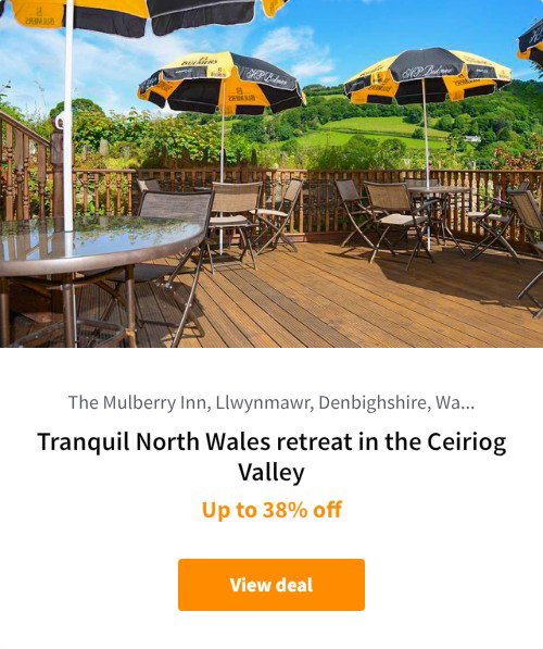Tranquil North Wales retreat in the Ceiriog Valley