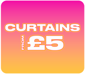 Curtains from £5