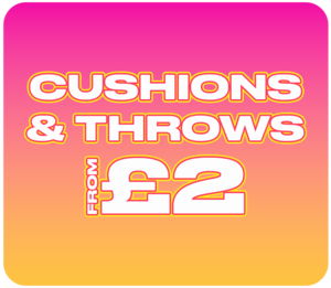 Cushions & Throws from £2